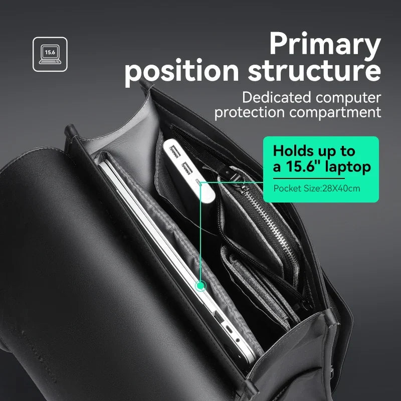 Classic Laptop Backpack – Black