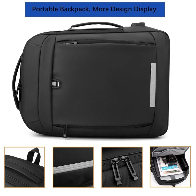 Urban Laptop Backpack – Black