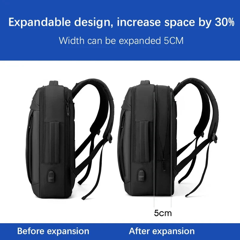 Urban Laptop Backpack – Black