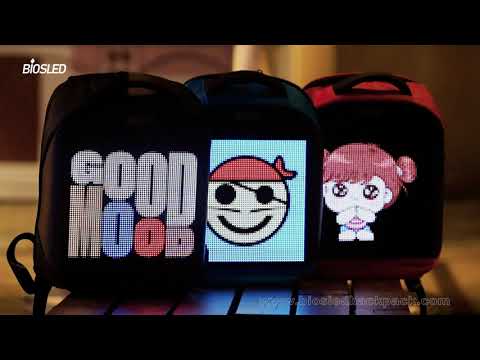 BIOSLED B-PRO 64×64 LED display demonstration